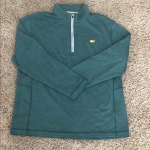 New men’s Masters Performance Tech 1/4 zip, size M